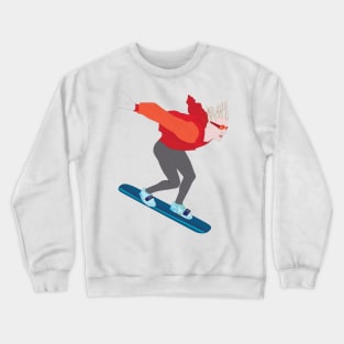 extrem snowboard Crewneck Sweatshirt